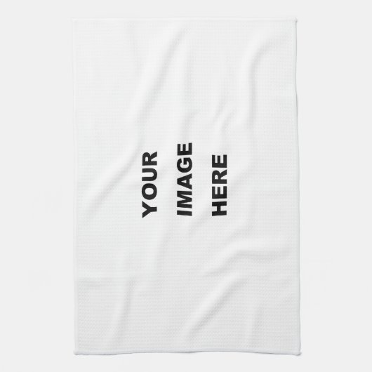 Zazzleあなた自身のプロダクトを作成して下さい キッチンタオル (縦)