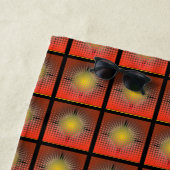 Zazzleで独占的ビーチタオルデザインを発見 ビーチタオル (インサイチュ)