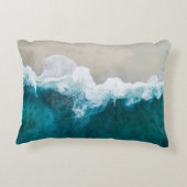 Zazzleのカスタマイズで完璧な枕 アクセントクッション (裏面)