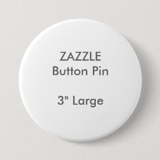 ZAZZLEのカスタム3"大きい円形ボタンPin 缶バッジ