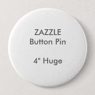 ZAZZLEのカスタム4"巨大な円形ボタンPin 缶バッジ