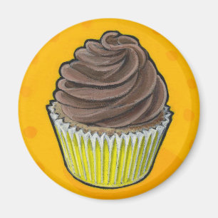 zazzleのカップケーキ1 マグネット