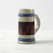 Zazzleのビール体験を向上カスタム ビールジョッキ (正面右)