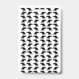 Zazzleの公式おもしろい職務ウンチ名タグバッジ バッジ