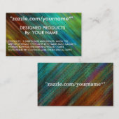 ZAZZLEの名刺zazzle.com/yoourname* " 名刺 (正面/裏面)