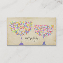 Zazzleの店の個人事業のプロフィールカード 名刺