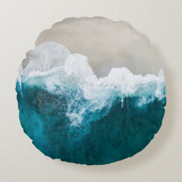 Zazzleの最高評価で寝具をアップグレード ラウンドクッション