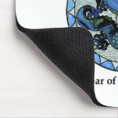 Zazzleの2012年のドラゴン マウスパッド (コーナー)