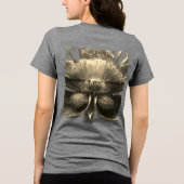 ZazzleのBella Canvas レディース トリブレンド Tシャツ (裏面)