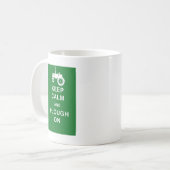 zazzleは穏やかなplough.jpgを保ちます コーヒーマグカップ (正面左)