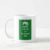 zazzleは穏やかなplough.jpgを保ちます コーヒーマグカップ (左)