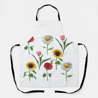 Zazzleセラミックタイル4.25インチx 4.25小 エプロン