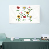 Zazzleセラミックタイル4.25インチx 4.25小 横断幕 (トレードショー)