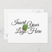 Zazzleロゴはこちらポストカード ポストカード (正面/裏面)