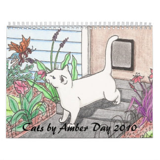 Zazzle 003、Cats by Amber Day 2010 カレンダー