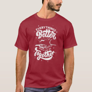Zazzle better & Together Tシャツ