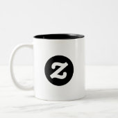 Zazzle CircleZ ツートーンマグカップ (左)