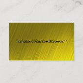 zazzle.com/nedhreece*の" -名刺 名刺 (裏面)