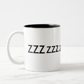 Zazzle CupZZZ、ZZZ、ZZZZZのzzzzzzzzzzzz ツートーンマグカップ