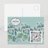 Zazzle invitation card  to new shop インビテーションポストカード (正面/裏面)