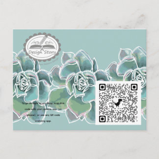 Zazzle invitation card  to new shop インビテーションポストカード