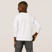 Zazzle Kidsユニセックス Hockey LSティー Tシャツ (裏面フル)