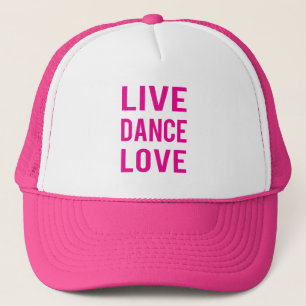 Zazzle Live ダンス ラブ ハット