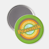 zazzle_peacenik_buttonコピー マグネット (正面/裏面)