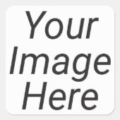 zazzle_wrappingpaper-tiled_YIH スクエアシール (正面)