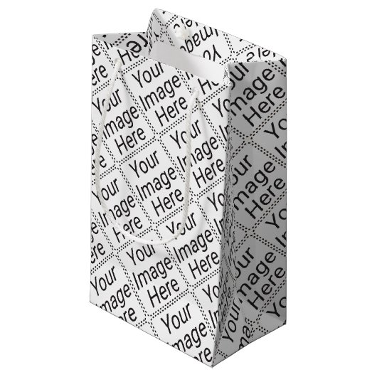 zazzle_wrappingpaper-tiled_YIH スモールペーパーバッグ (正面アングル)