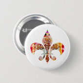 ZazzleRocks: アヤメシリーズ 缶バッジ (正面&裏面)