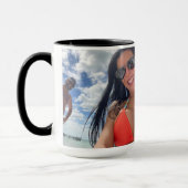 Zazzz_itによるコンボ写真マググの後に幸せな時間 マグカップ (左)