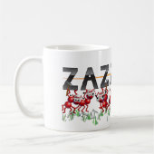zazzzle コーヒーマグカップ (左)