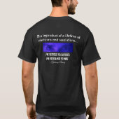 ZBのワイシャツ(Ver 1.5) Tシャツ (裏面)