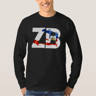 ZB通称Zoe Boyハイチ国旗 Tシャツ