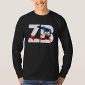 ZB aka Zoe Boy Haitian Flag Tシャツ (正面)