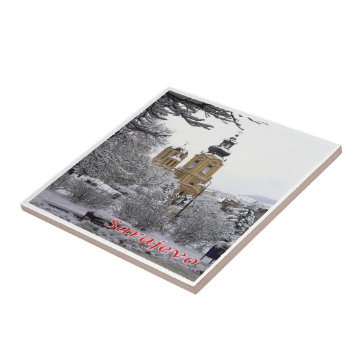 zBA004サラエボ正教会ボスニア・ヘルツェゴビナ タイル (側面)