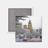 zBA004サラエボ正教会ボスニア・ヘルツェゴビナ マグネット (正面/裏面)