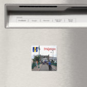 zBB004 BRIDGETOWN, Barbados，アメリカ，冷蔵庫 マグネット (インサイチュ (食洗機))