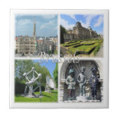 zBE009 BRUSSELS Bruxellesベルギー, タイル (正面)