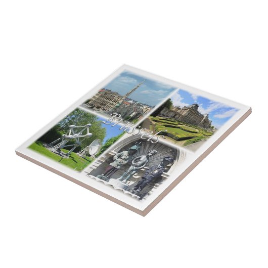 zBE009 BRUSSELS Bruxellesベルギー, タイル (側面)