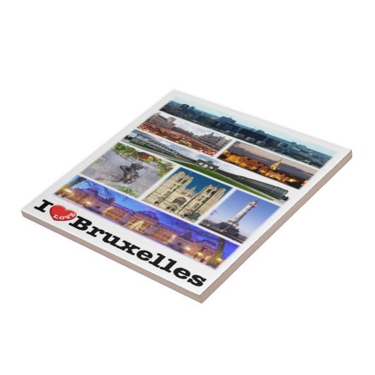 zBE013 BRUSSELS BRUXELLESベルギー タイル (側面)