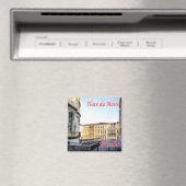 zBE017 BRUSSELS BRUXELLESミュージアムスクエア、冷蔵庫 マグネット (インサイチュ (食洗機))