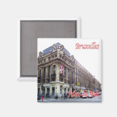 zBE019 BRUSSELS BRUXELLESパレデュミディ冷蔵庫 マグネット (正面/裏面)