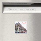 zBE019 BRUSSELS BRUXELLESパレデュミディ冷蔵庫 マグネット (インサイチュ (食洗機))