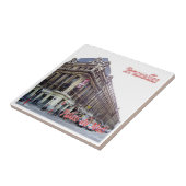 zBE019 BRUSSELS BRUXELLES Palais du Midi, タイル (側面)