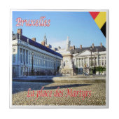 zBE023 BRUSSELS BRUXELLES Place des Martyrs, タイル (正面)