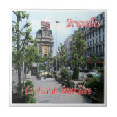 zBE024 BRUSSELS BRUSSELS PLACE of Brouckelei, タイル (正面)