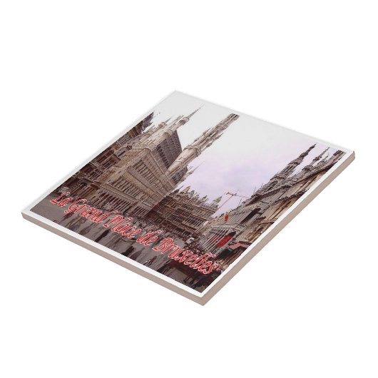 zBE025 BRUSSELS BRUXELLESグランドプレイス タイル (側面)