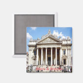 zBE030 BRUSSELS BRUXELLES Bourse Belgium冷蔵庫 マグネット (正面/裏面)